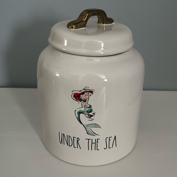 ✨SOLD✨Rae Dunn Little Mermaid Canister - Picture 1 of 4